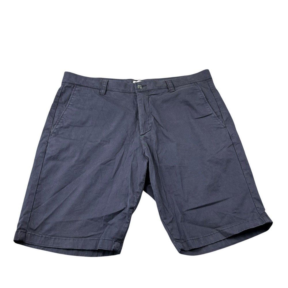 NN07 No Nationality Blue Crown 1005 Cotton Chino Shorts Mens Size 36 2321005132